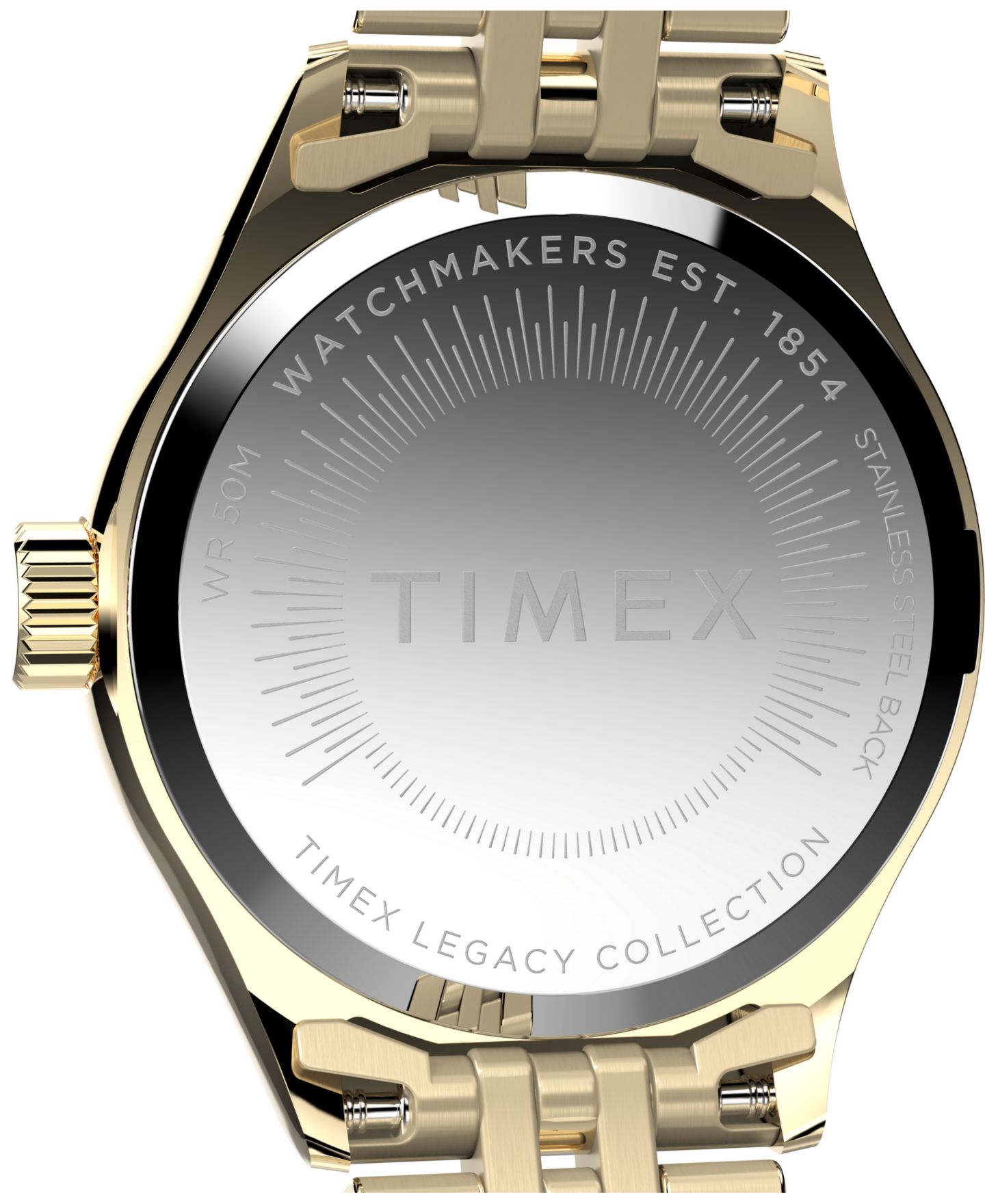 Женские часы Timex Quartz Analog Gold-Tone Stainless Steel Watch, 25mm — фото 5