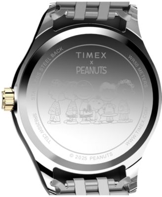 Women's Quartz Analog Two-Tone Stainless Steel Watch, 34mm