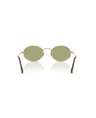 Unisex Oval Metal Sunglasses, RB3547