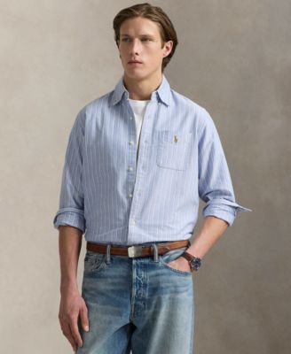 Polo Ralph Lauren - Men's Classic-Fit Striped Oxford Shirt