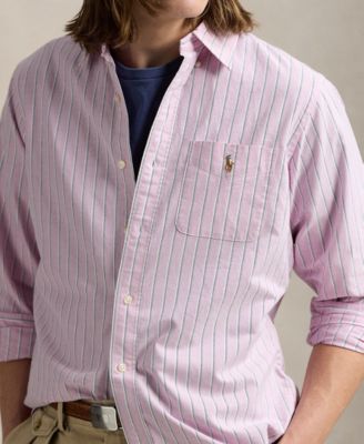 Men's Classic-Fit Striped Oxford Shirt