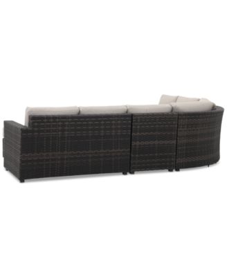 Ember Outdoor 4pc Sectional, Created for Macy's