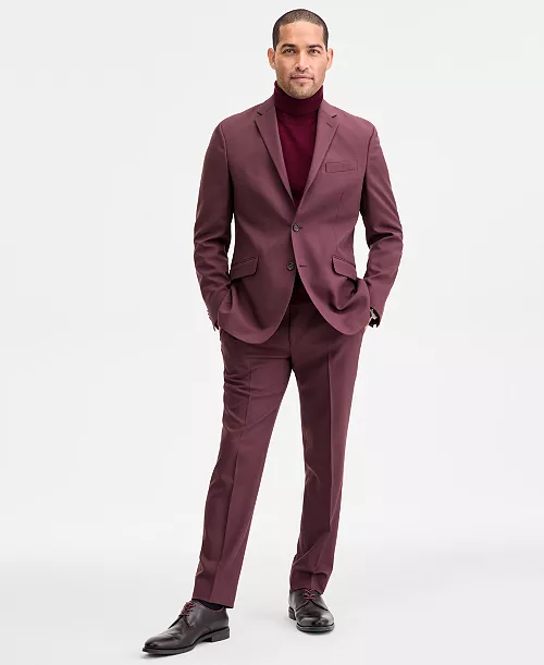Kenneth Cole Reaction Men's Techni-Cole Slim-Fit Stretch Fall 2-Piece Suit
