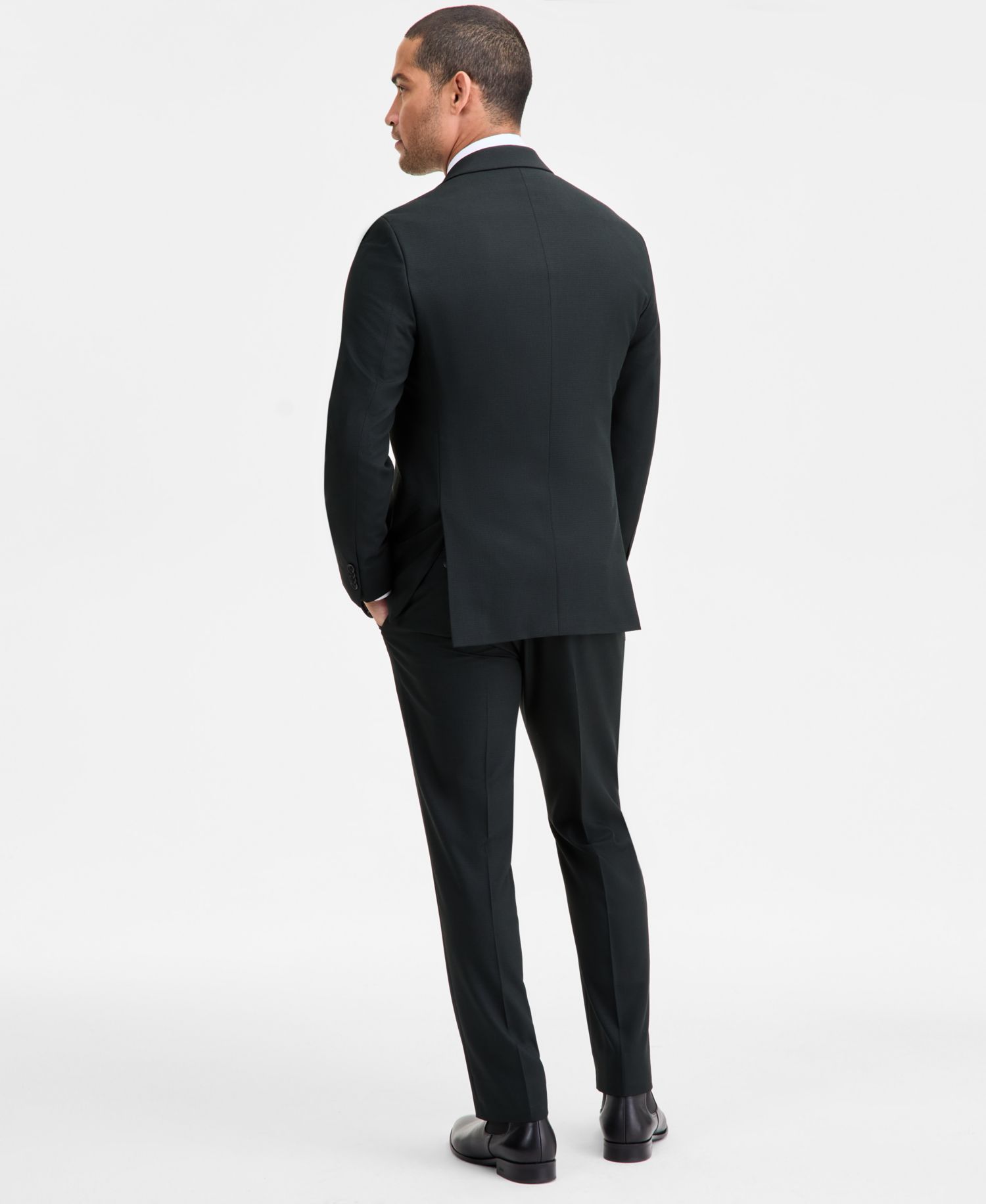 Men's Techni-Cole Slim-Fit Stretch Fall 2-Piece Suit