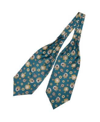 Men's Gilded Keeper - Silk Ascot Cravat Tie for Men