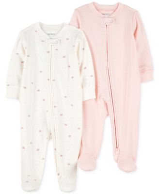 Carter's - Baby 2-Pk. Cotton Sleep & Play Pajamas