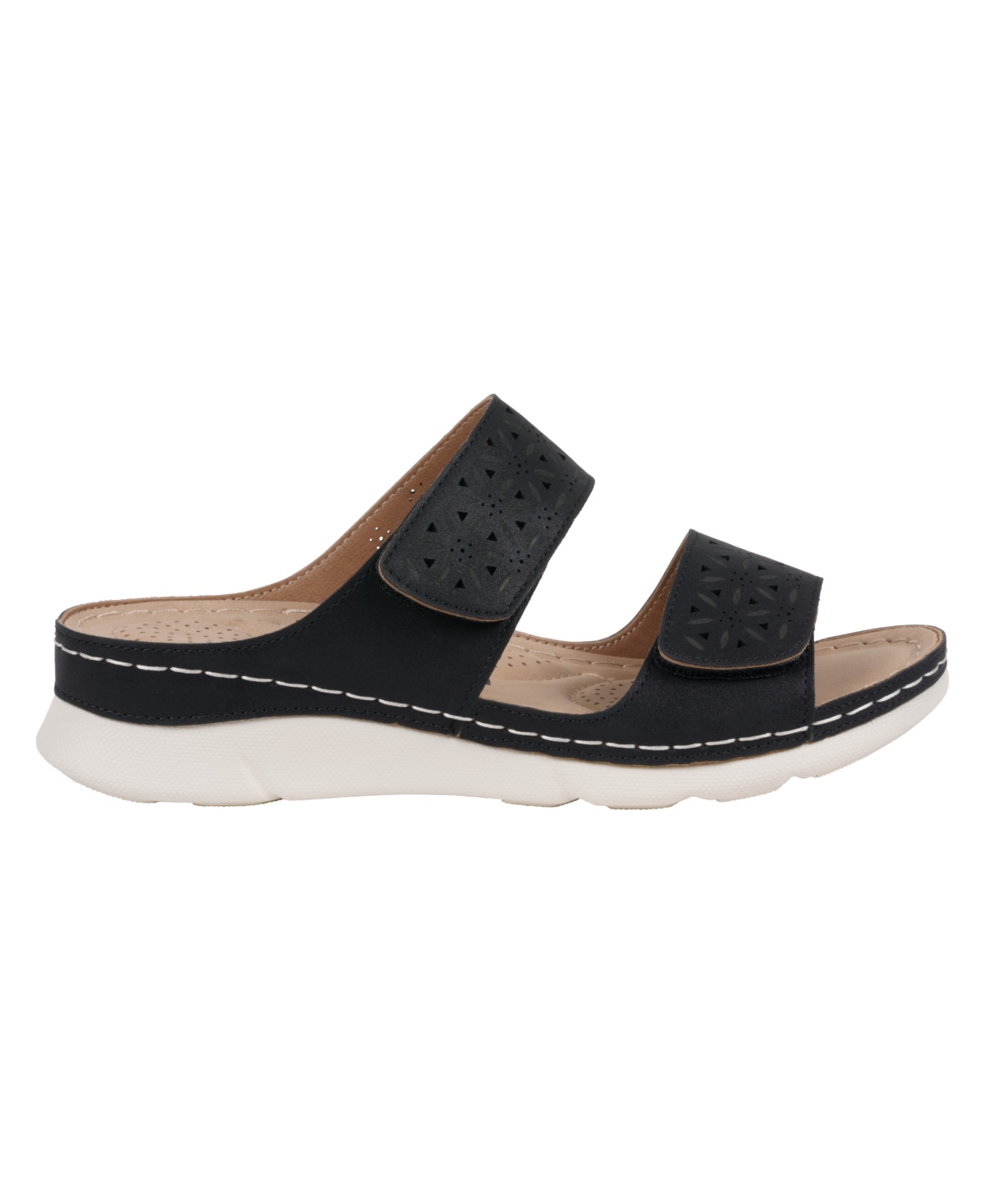 Gc Shoes Verna Slide Sandal In Black