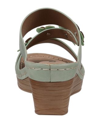 Women's Halia Floral Wedge Sandals