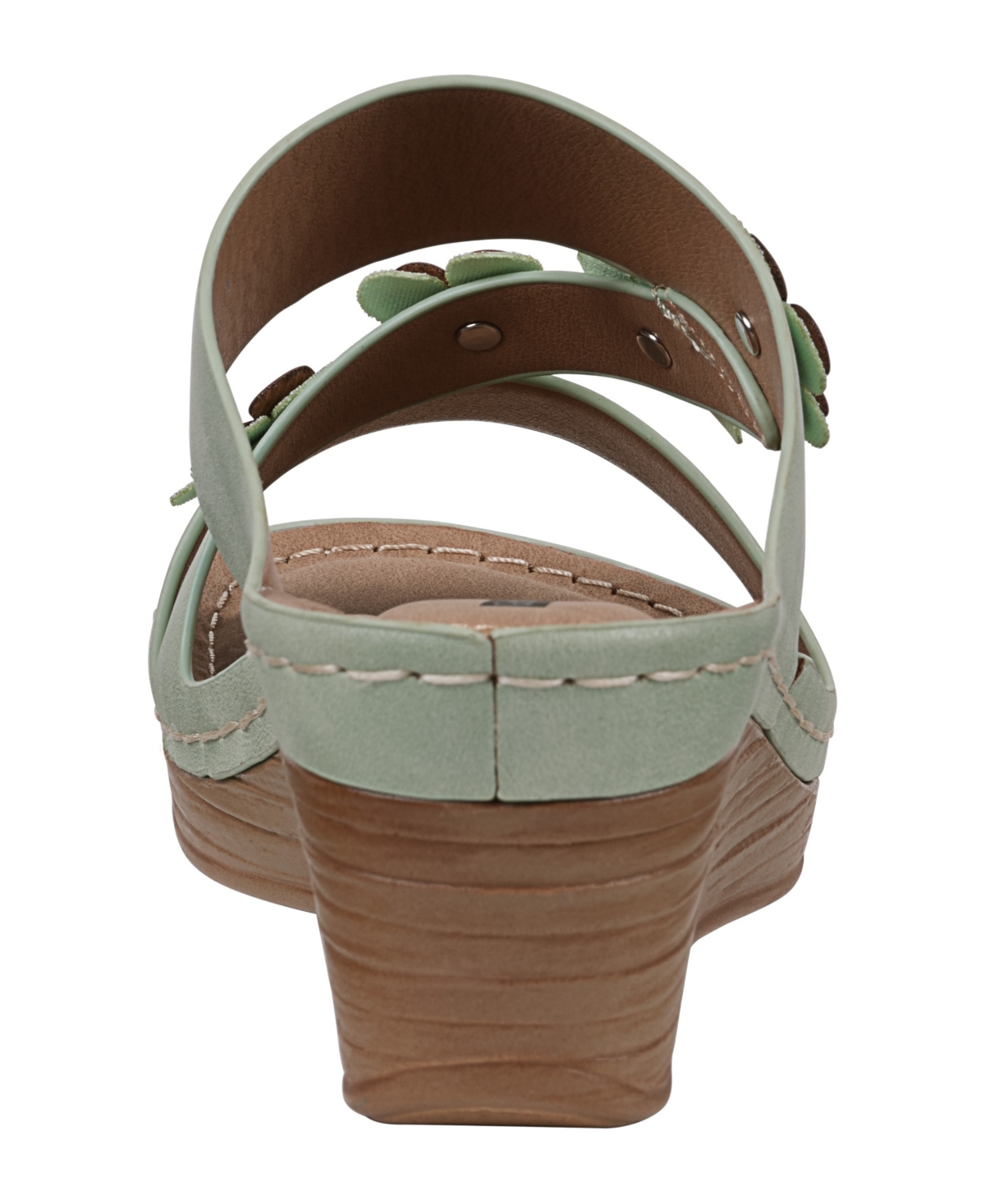 Gc Shoes Halia Wedge Sandal In Sage