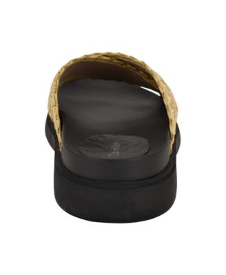 Women's Pacen Woven Crisscross Flat Sandals