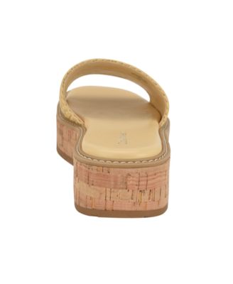 Women's Arzelia Single Band Platform Slip-On Sandals