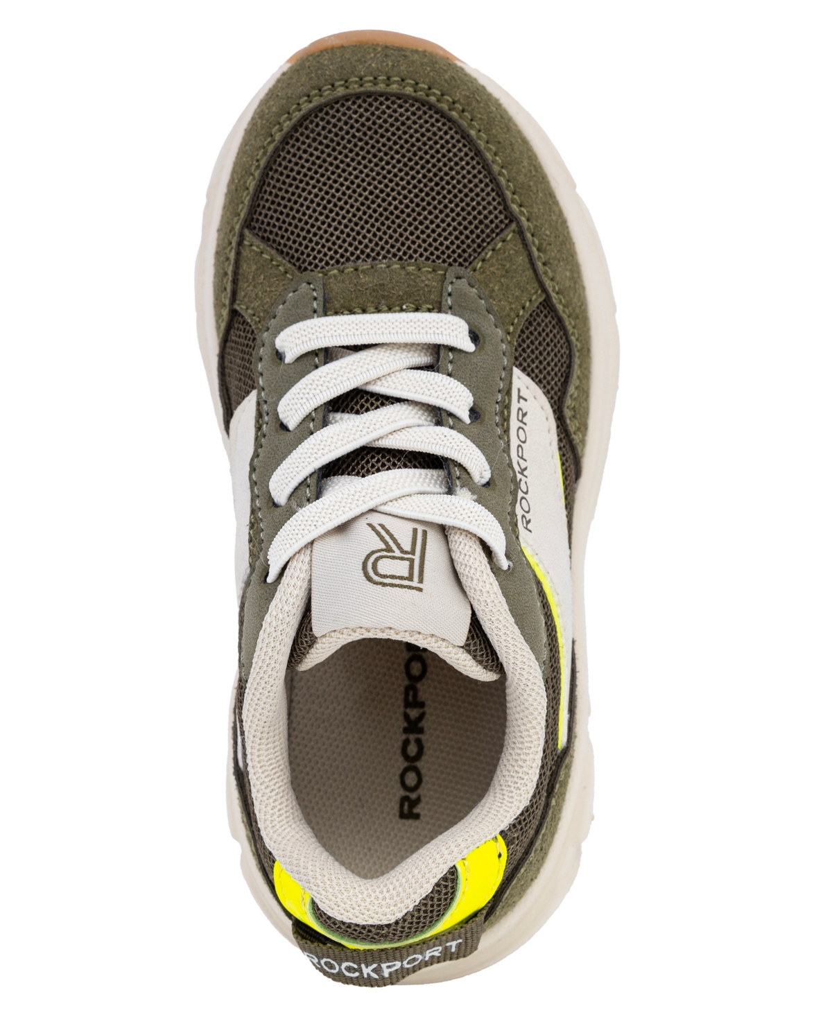 Rockport Toddler And Little Boys Jayci Athletic Sneakers In Olive,multi