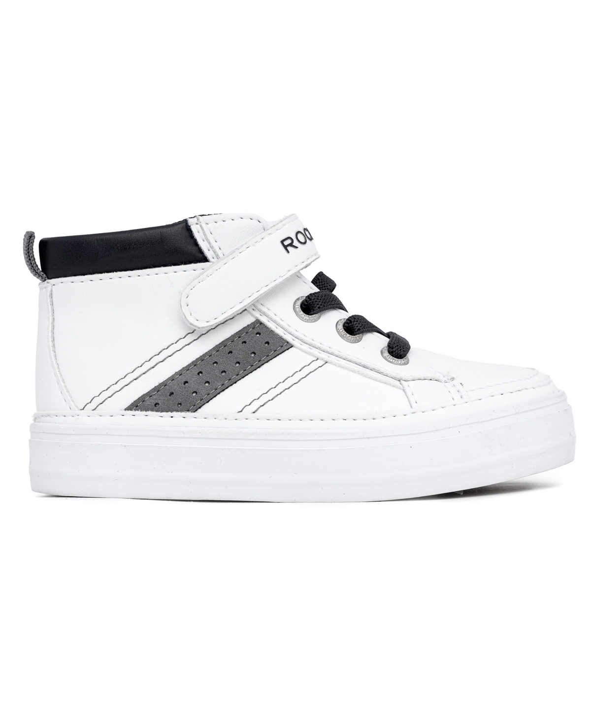 Rockport Toddler And Little Boys Gavin Casual Sneakers In White Gray Multi