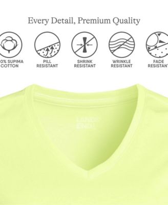 Women's Tall Supima Cotton V-Neck T-Shirt