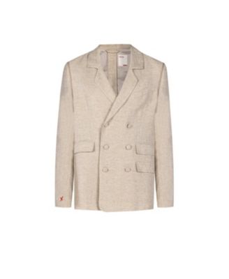 Men's Free Heaven Linen Oversized Blazer