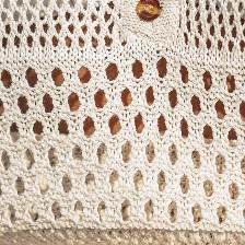 Women's Beige Crochet V-Neck Short Sleeve Cover-Up Mini Beach Dress
