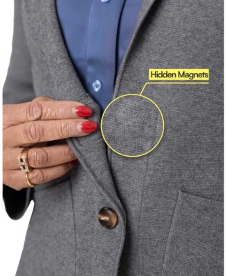 Women's Adaptive Magnetic Button Cardigan