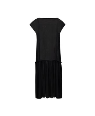 Women's Sheer Polyester Dress