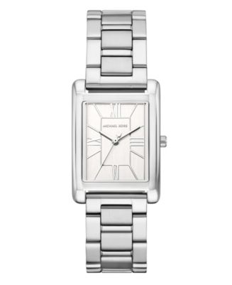 Michael Kors Women's Essex Silver-Tone Stainless Steel Watch