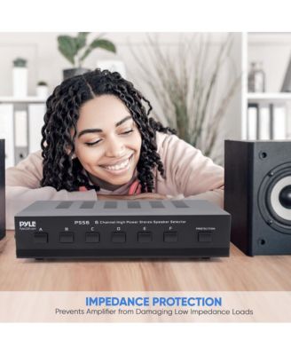 6-Channel High Power Stereo Speaker Selector - PSS6