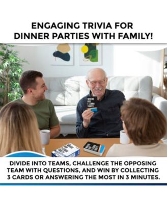 Trivia Card Game  for Adults, Teens, and Families – Trivia Cards with Answers