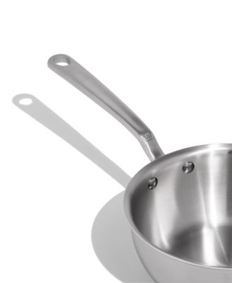 Stainless Steel Clad 2-Quart Saucier with Lid