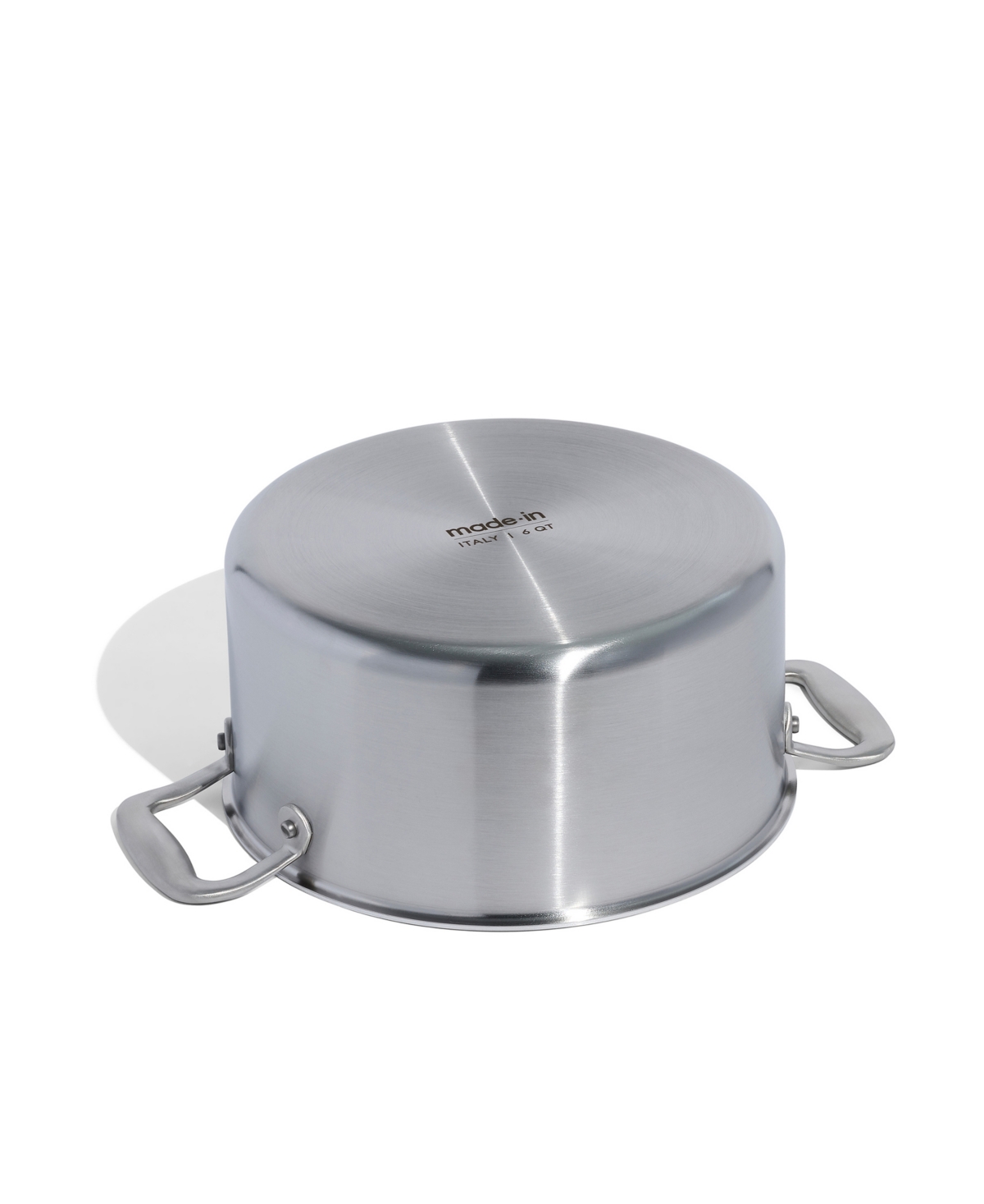 Made In Stainless Steel Clad 6-quart Stock Pot With Lid