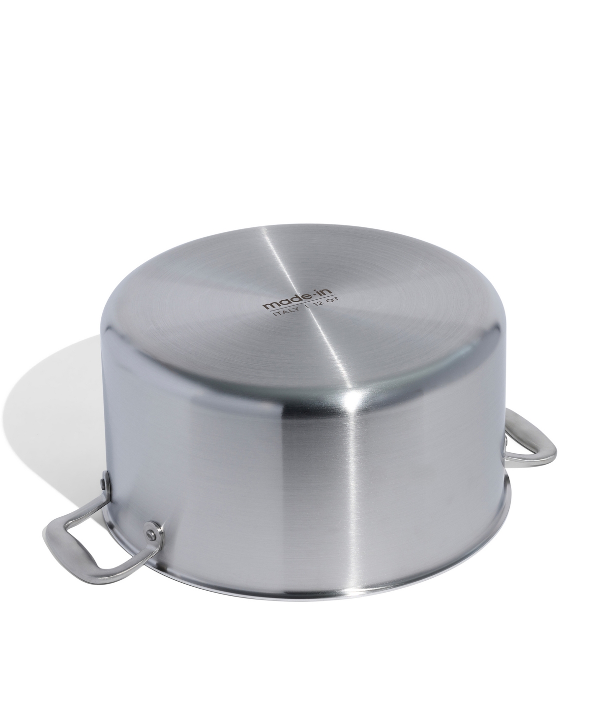 Made In Stainless Steel Clad 12-quart Stock Pot With Lid