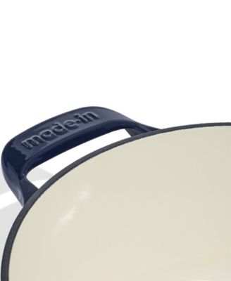 Enameled Cast Iron 5.5-Quarts Round Dutch Oven with Lid