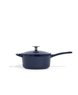 Enameled Cast Iron 2-Quarts Saucepan with Lid