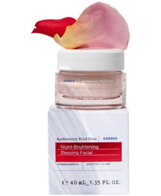 Apothecary Wild Rose Night-Brightening Sleeping Facial, 1.3-oz.