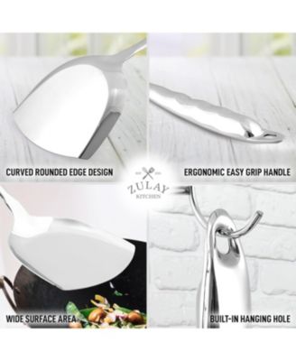 Durable Stainless Steel Metal Wok Spatula Shovel