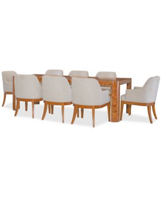Prescott 9-Pc. Dining Set (Table & 8 Chairs), Created for Macy's