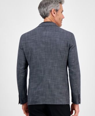 Men's Slim-Fit Plaid Stretch Sport Coat