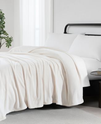 Lauren Ralph Lauren Micromink Plush Blanket - Macy's