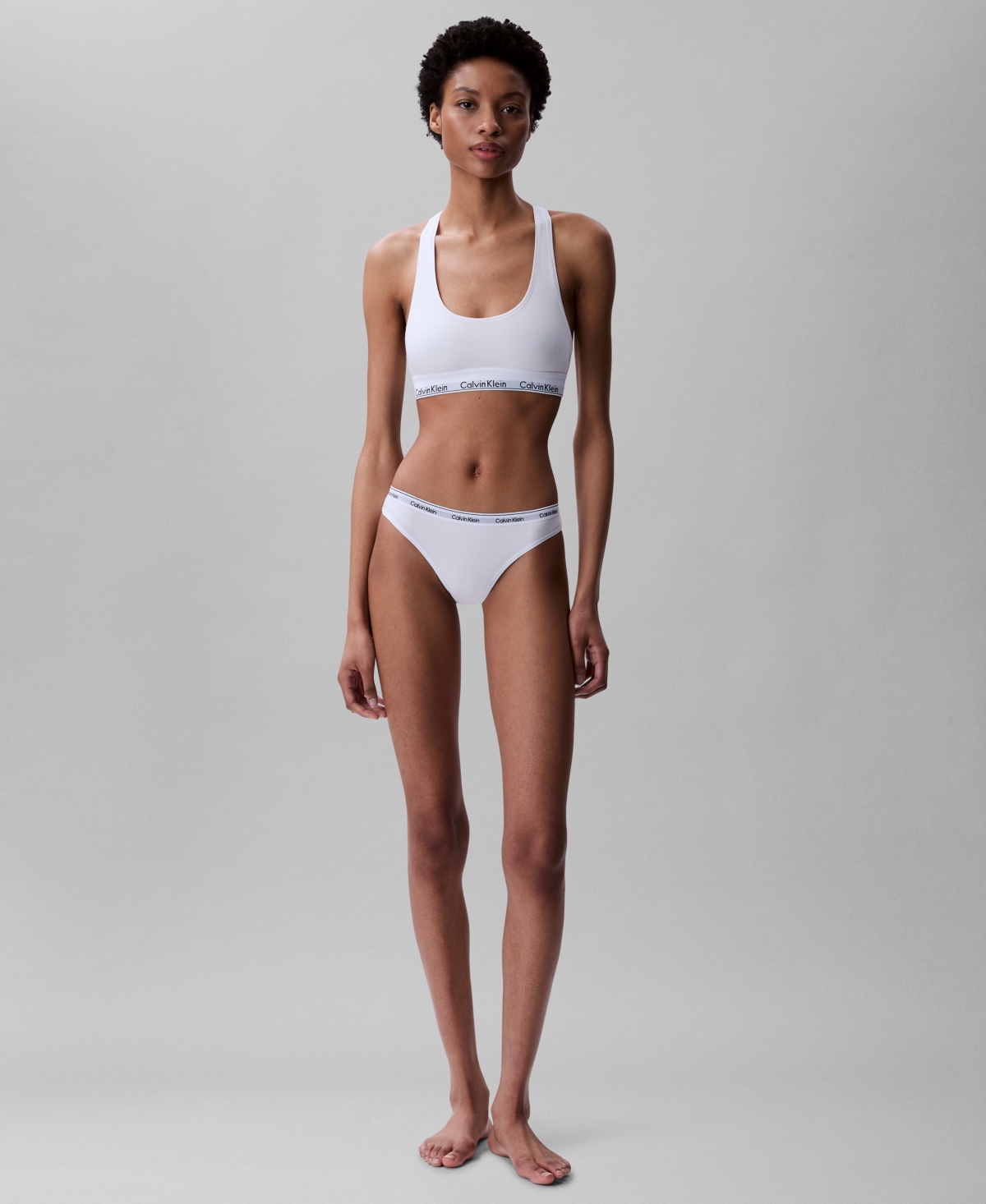 Calvin Klein Women's Modern Logo Bikini Underwear QD5044