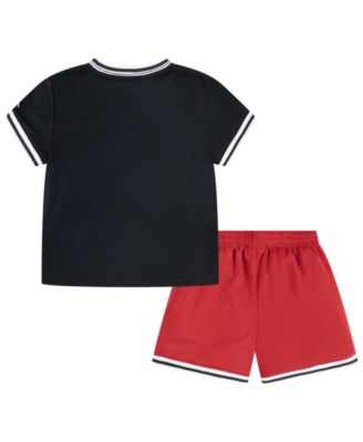 Toddler Boys 2-Piece Logo Mesh T-Shirt and Shorts Set