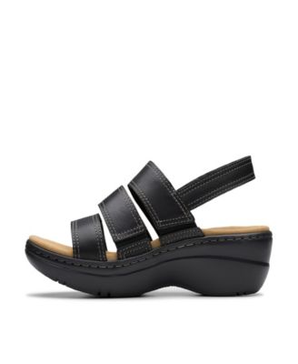 Merliah2 Bali Wedge Leather Casual Sandals