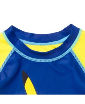 Big Boys Pikachu UPF 50+ Rash Guard Swim Shirt to