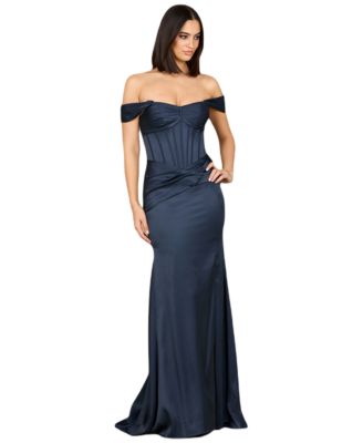 Women's Sleeveless Corset Gown