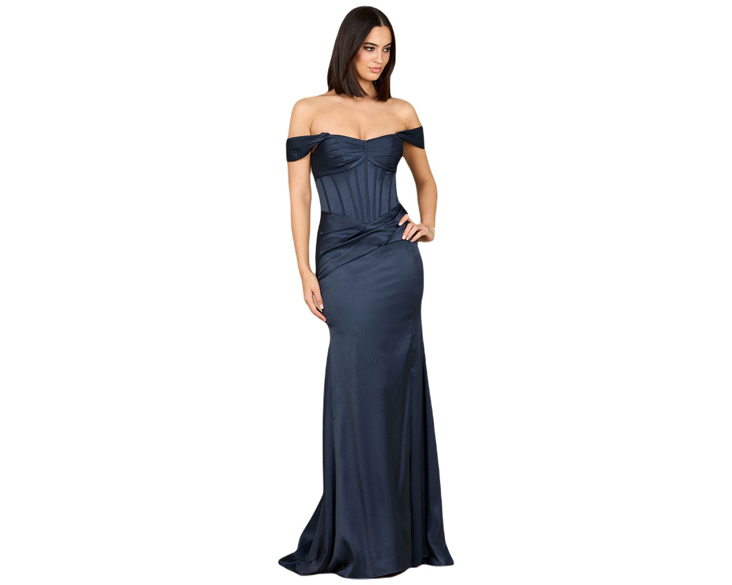 Women's Sleeveless Corset Gown