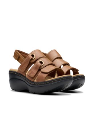 Merliah2 Bali Wedge Leather Casual Sandals