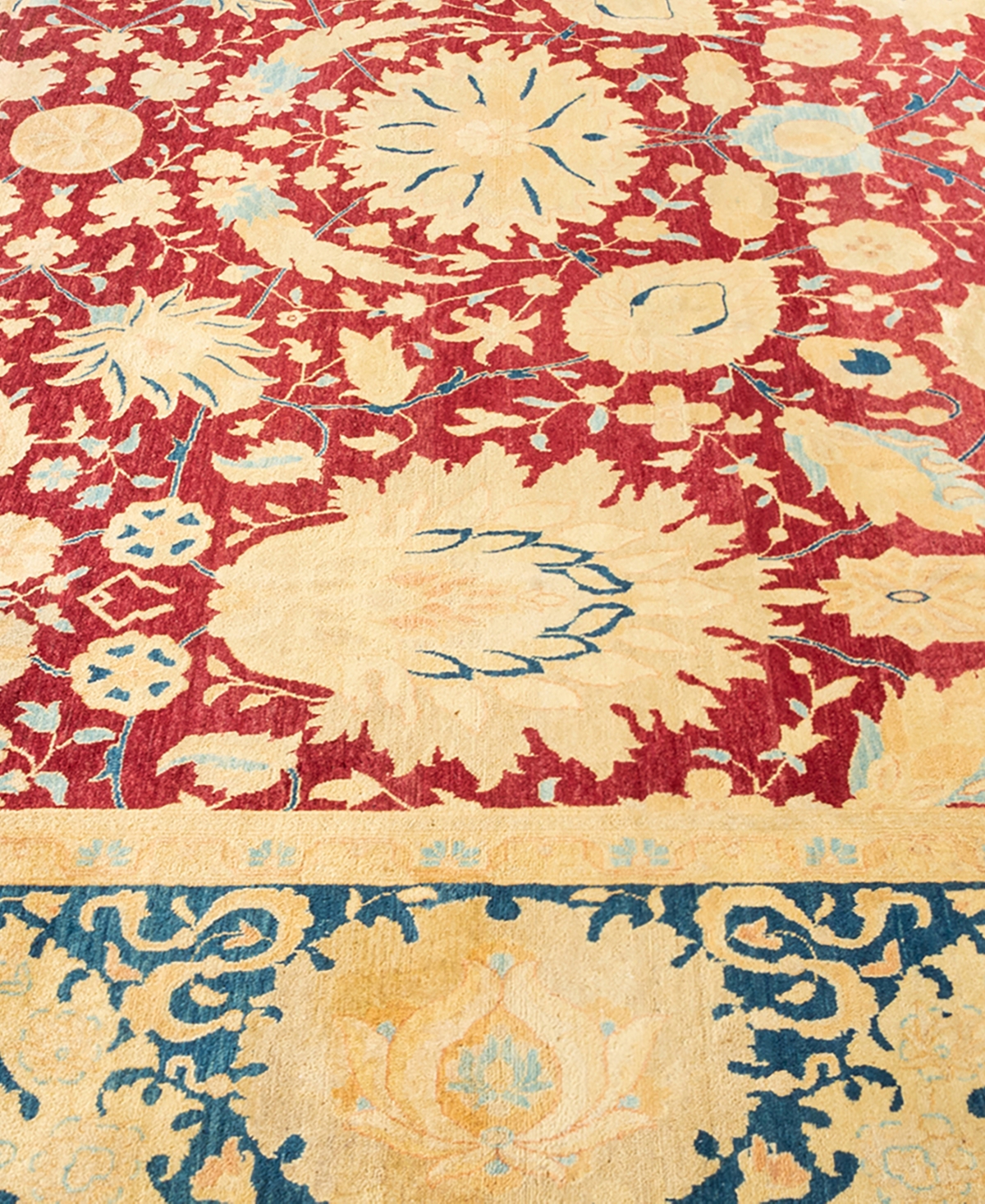 Adorn Hand Woven Rugs Mogul M1405 9'1''x11'10'' Area Rug In Red