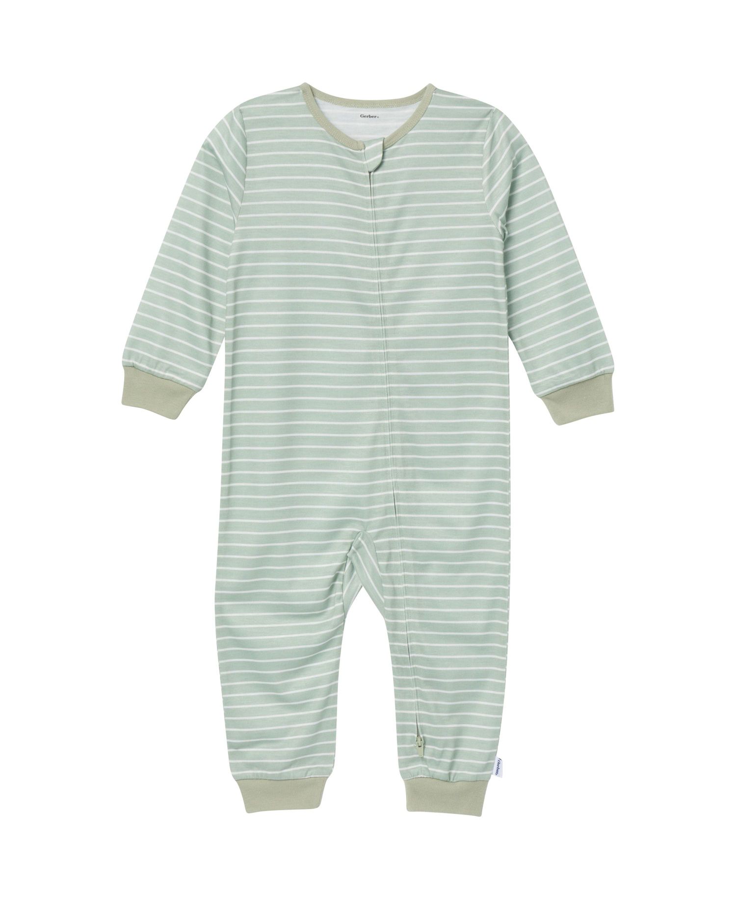 Baby Boys Footless Pajamas with Reverse Zipper, 3-Pack