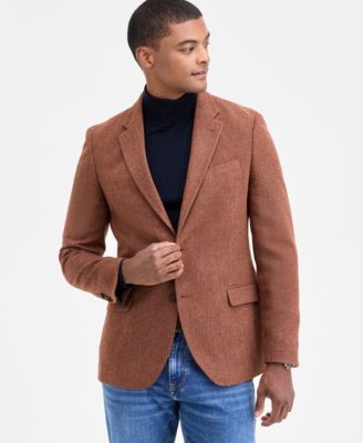 Nautica - Men's Modern-Fit Stretch Solid Sport Coat