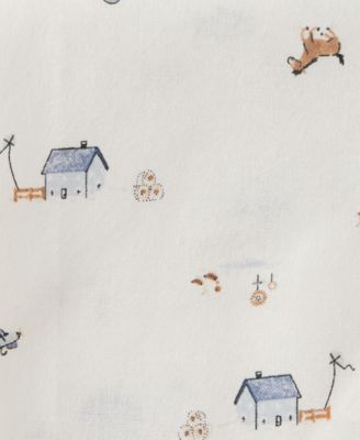 Baby Cotton Receiving Blankets, 4 Pack 