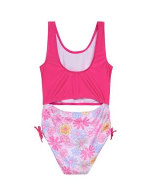 Little Girls One Piece Bathing Suit to