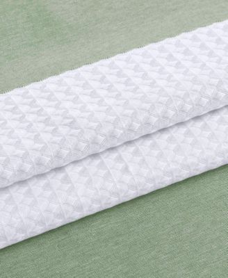 Spa Waffle 3M-Scotchgard™ Shower Curtain, 72" x  72"