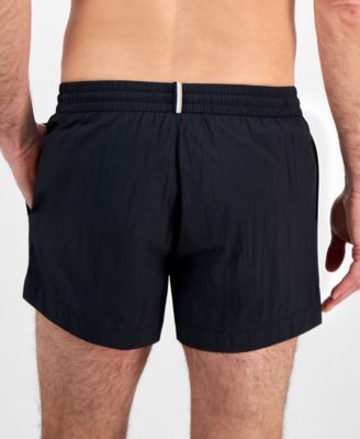 Men's Mooneye Outlined Logo Drawstring 3" Swim Trunks