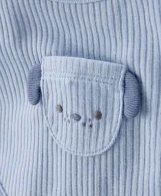 Baby Boys Dog Bibs, 3 Pack